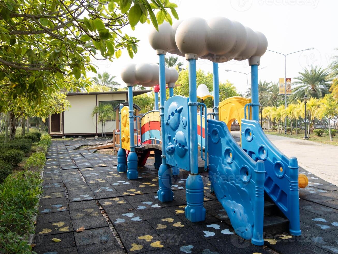 Kids Play Area in Navy Blue